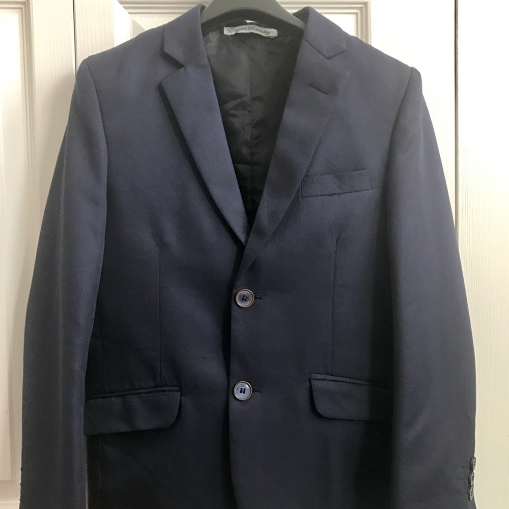 Youth boys 10/ Classic Navy 2pc suits/ only 1 used